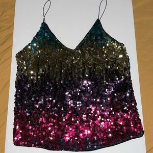 Sequins tank top